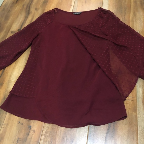 DENVER HAYES | Burgundy 3/4 Top - Picture 5 of 7